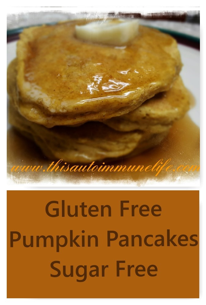 Gluten Free Pumpkin Spice Pancakes